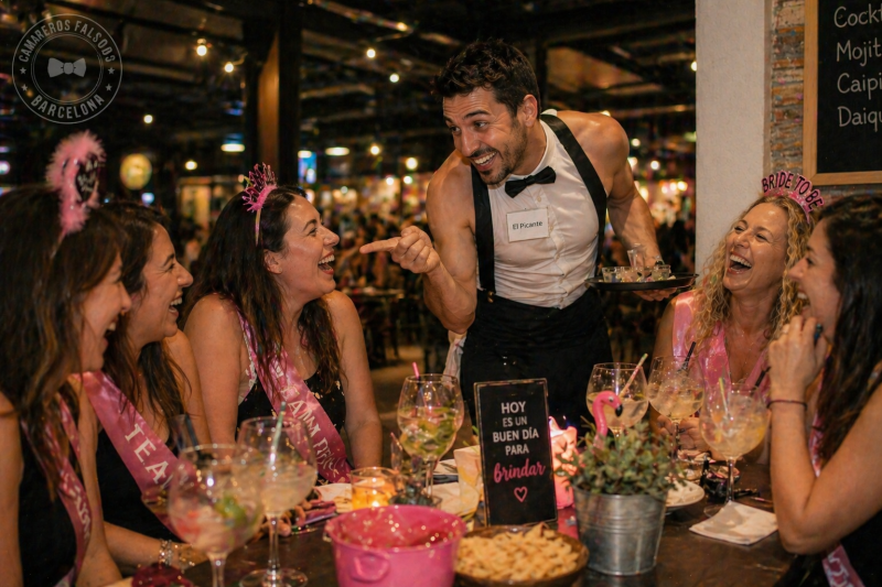 Actor o stripper infiltrado en despedidas de soltera Barcelona